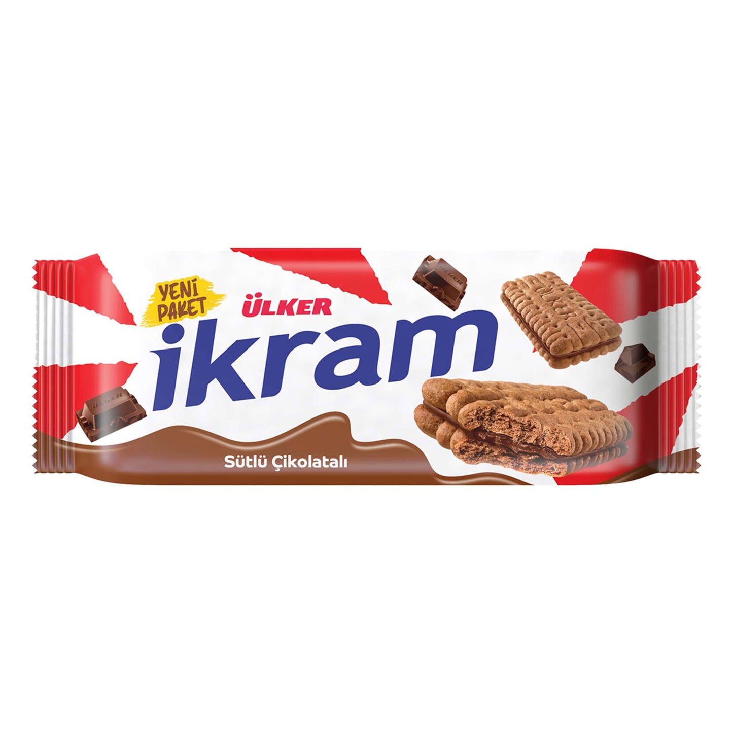 Ülker İkram Çikolata Kremalı Bisküvi