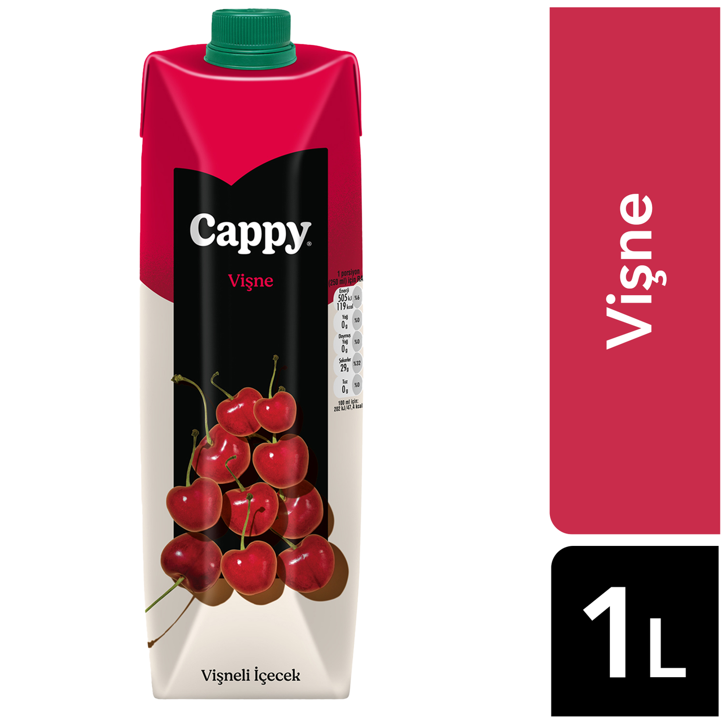 Cappy Vişne Meyve Suyu 1 Litre