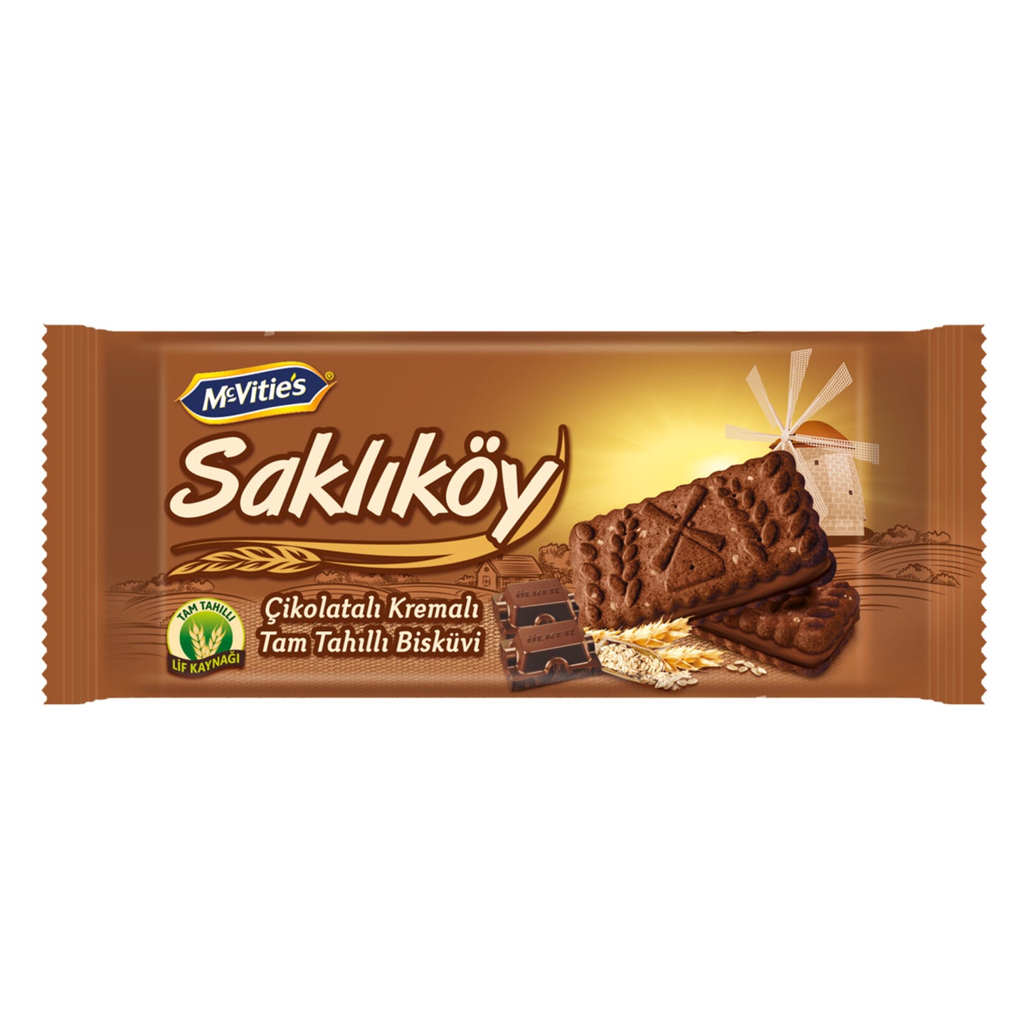 Saklıköy Çikolata Kremalı Bisküvi