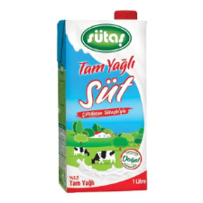 Sütaş Tam Yağlı Süt 1 L